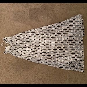 Black and white dress